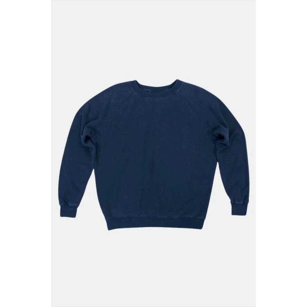 NEW JUNGMAVEN women's bonfire raglan sweatshirt in navy